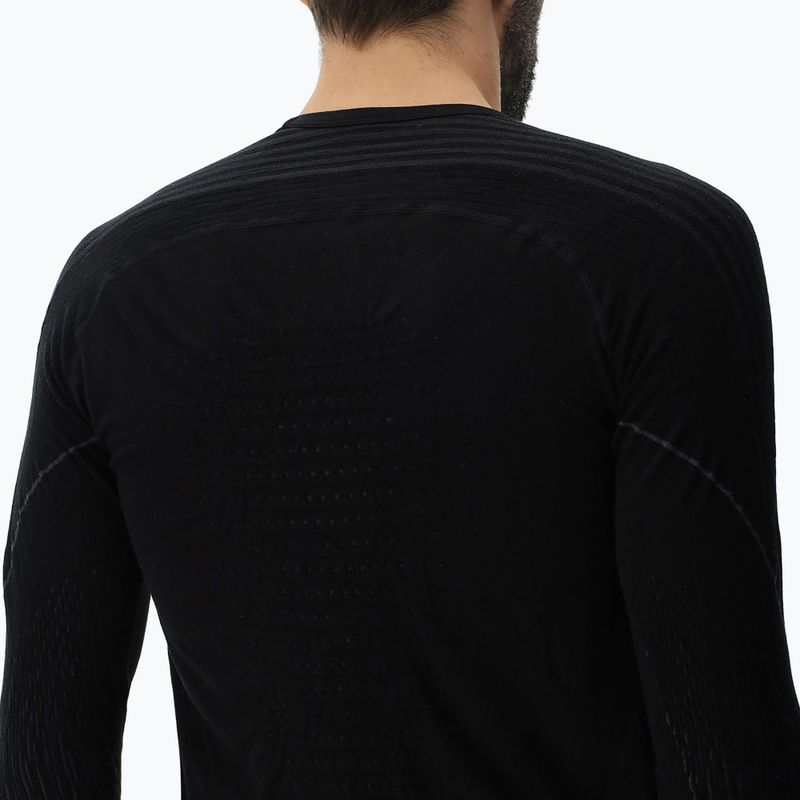 Férfi termoaktív pulóver UYN Evolutyon Biotech black 7