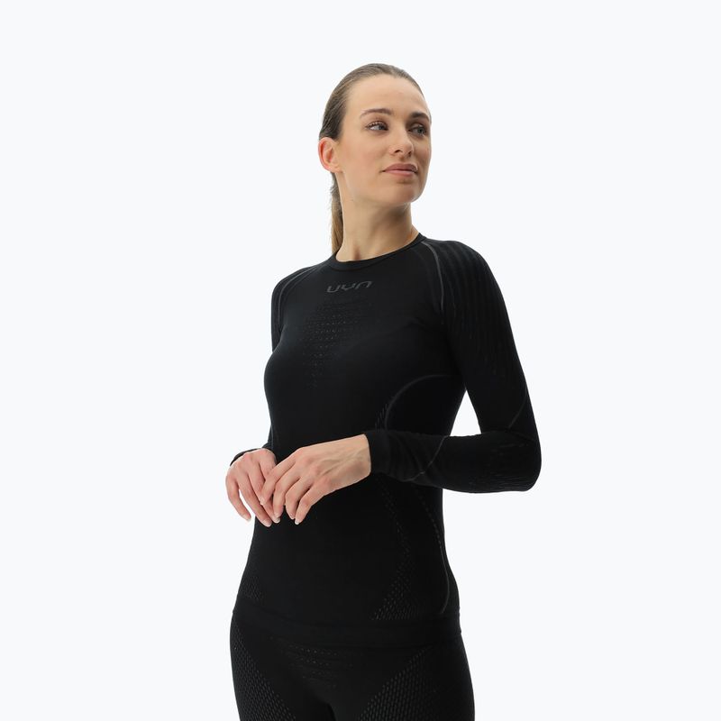 Női termoaktív felső UYN Evolutyon Biotech black 9