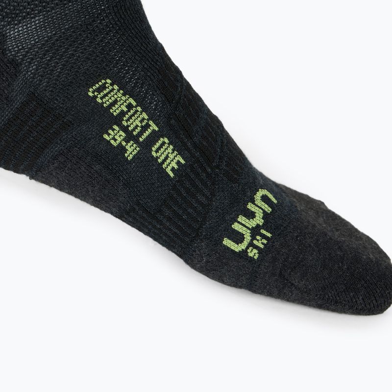 Férfi sízokni UYN Ski One Comfort Fit anthracite/lime 5