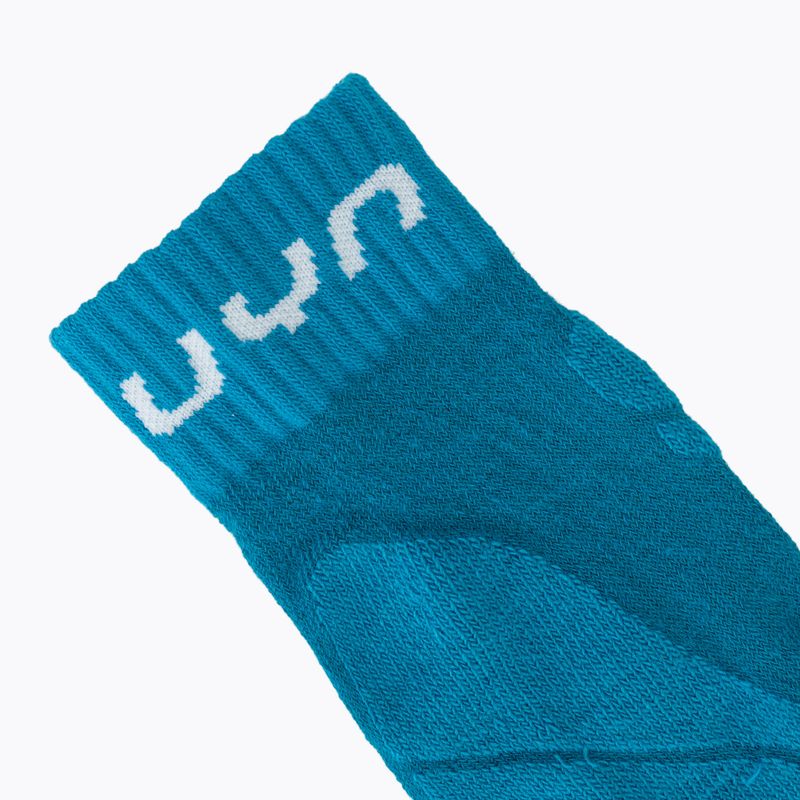 Gyerek sízokni UYN Junior Ski turquoise 4