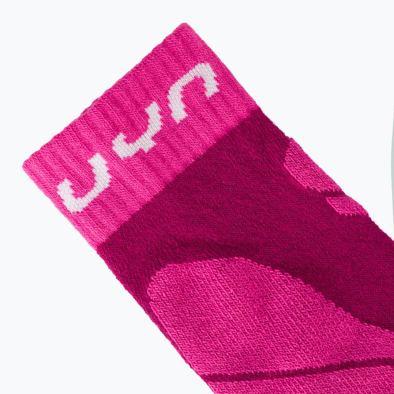 Gyerek sízokni UYN Junior Ski pink 4