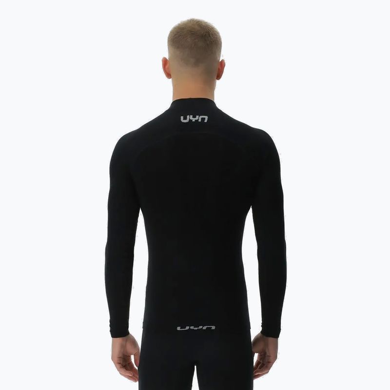Férfi thermo hosszú ujjú felső UYN Elevatyon Biomorph LS Turtle Neck black 3