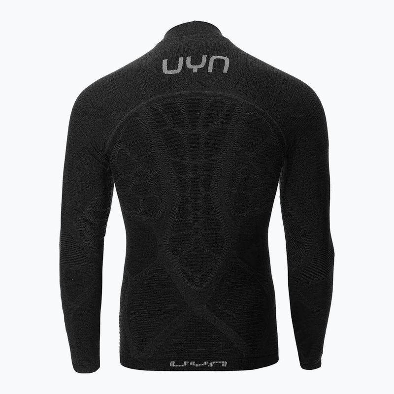 Férfi thermo hosszú ujjú felső UYN Elevatyon Biomorph LS Turtle Neck black 8