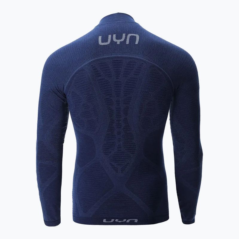 Férfi thermo hosszú ujjú felső UYN Elevatyon Biomorph LS Turtle Neck indaco 3