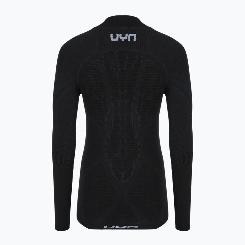 Női termikus hosszú ujjú felső UYN Elevation Biomorph Turtle Neck black 9