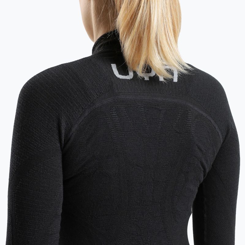 Női termikus hosszú ujjú felső UYN Elevation Biomorph Turtle Neck black 7