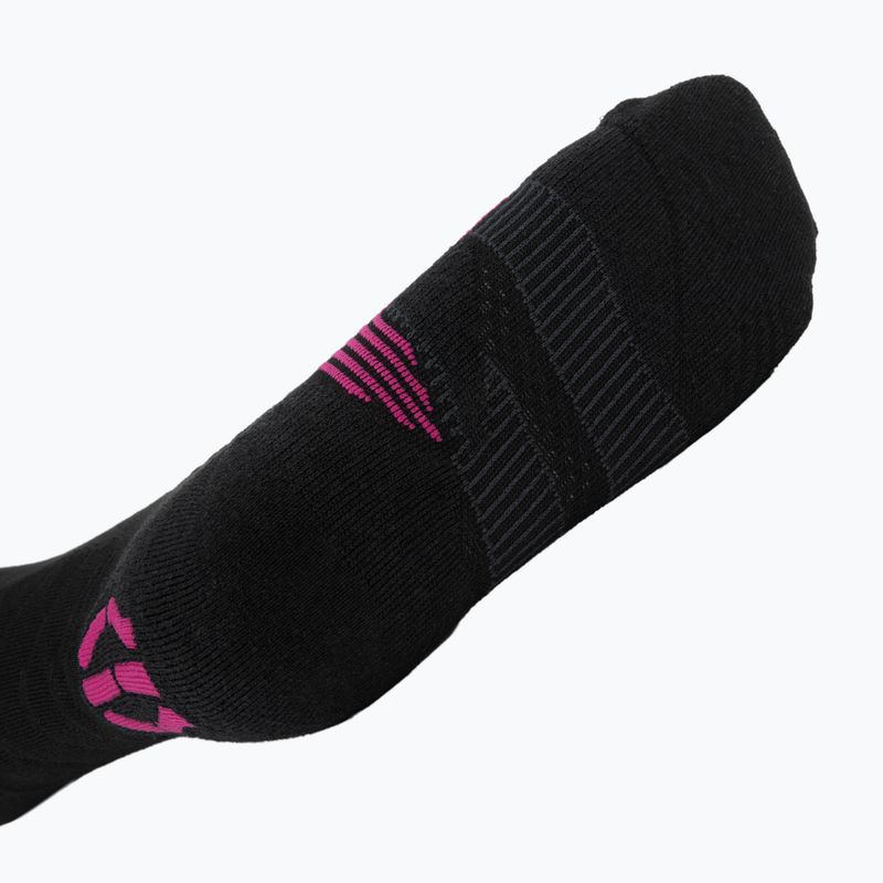 Női sízokni UYN Ski Touring One Bio black/pink yarrow 3