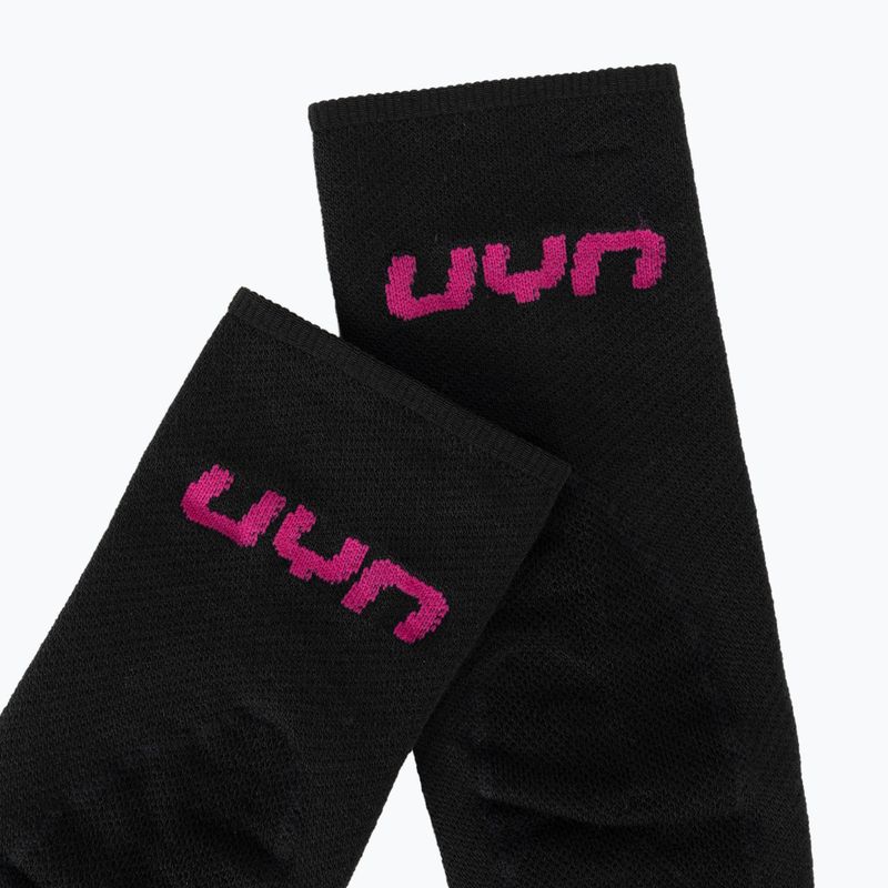 Női sízokni UYN Ski Touring One Bio black/pink yarrow 4