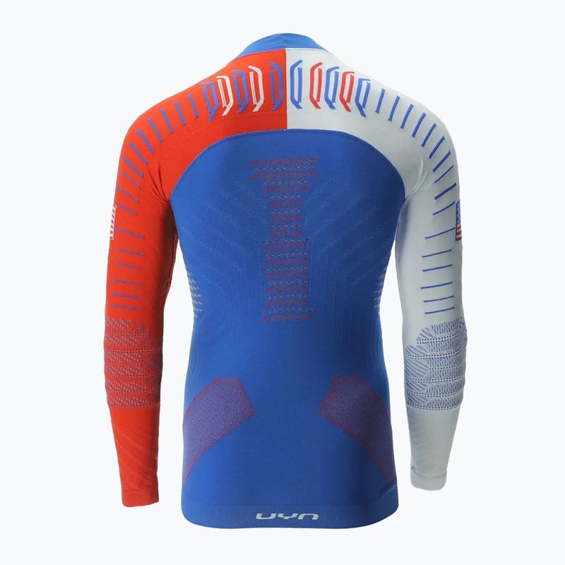 Férfi termoaktív pulóver UYN Natyon 3.0 USA Bode Miller LS Turtle Neck usa 2