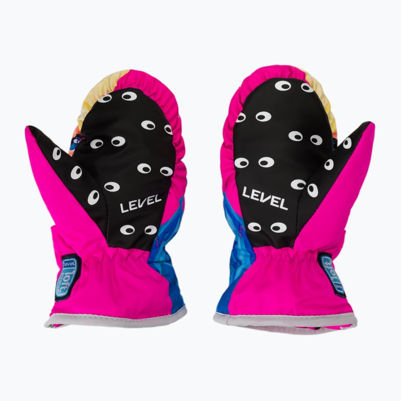 Gyermek snowboard kesztyű Level Animal Mitt arany 4174 2