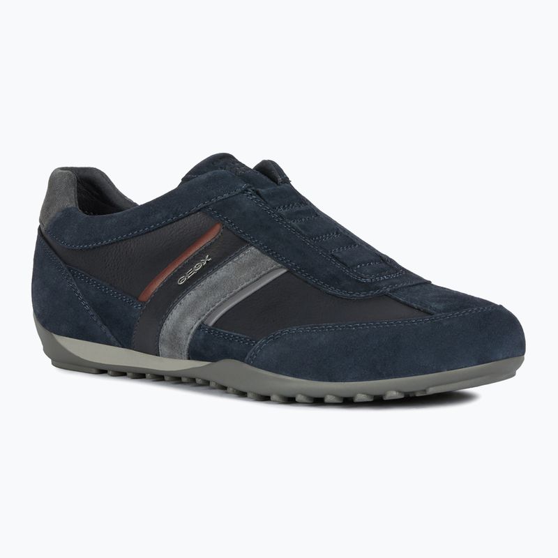 Geox Wells férfi cipő navy/burgundy 7