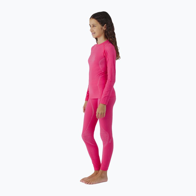 Gyerek thermo fehérnemű szett UYN Junior Visyon 2.0 sweet pink 3