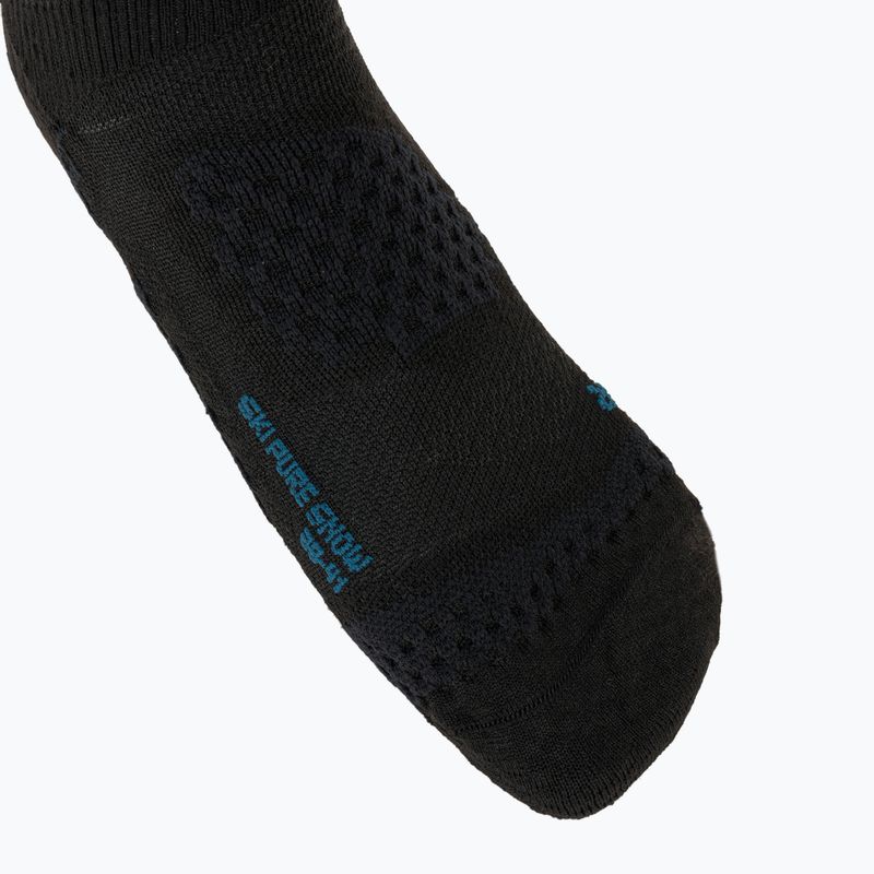 Férfi sízokni UYN One Pure Snow fekete/kék 3