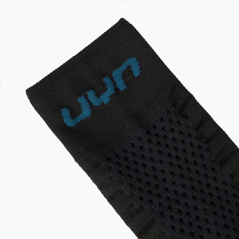 Férfi sízokni UYN One Pure Snow fekete/kék 4
