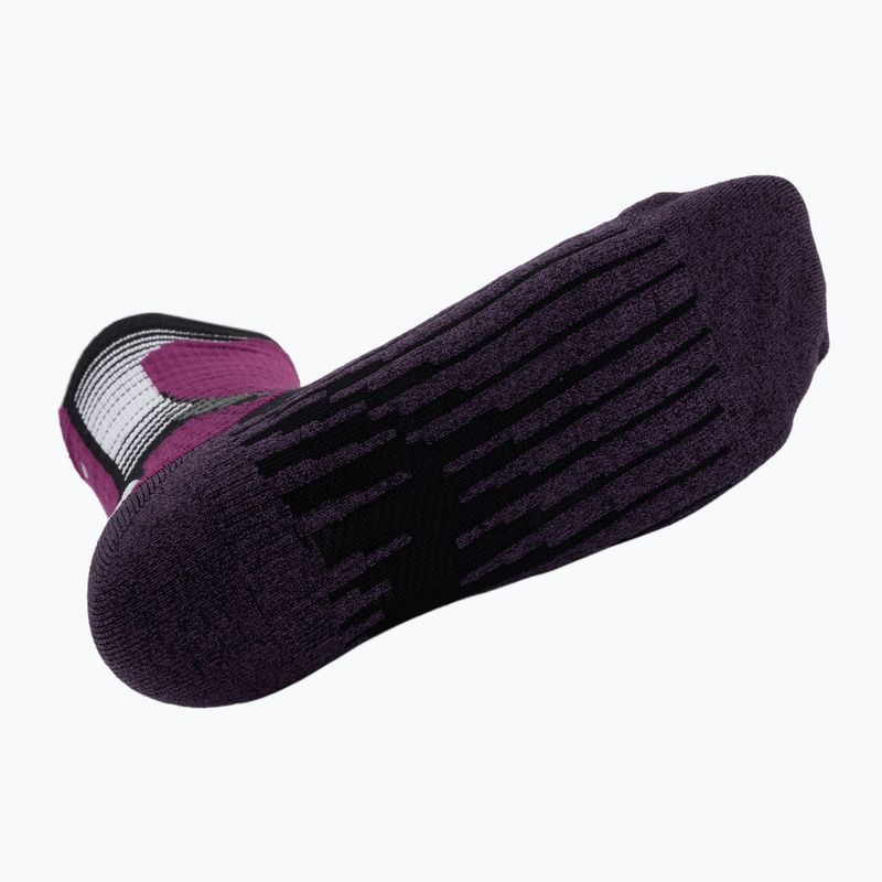 Női snowboardzokni UYN Ski Snowboard black/purple 4