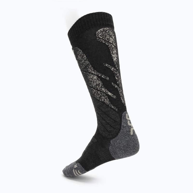 Női sízokni UYN Ski All Mountain Socks anthracite/grey 2