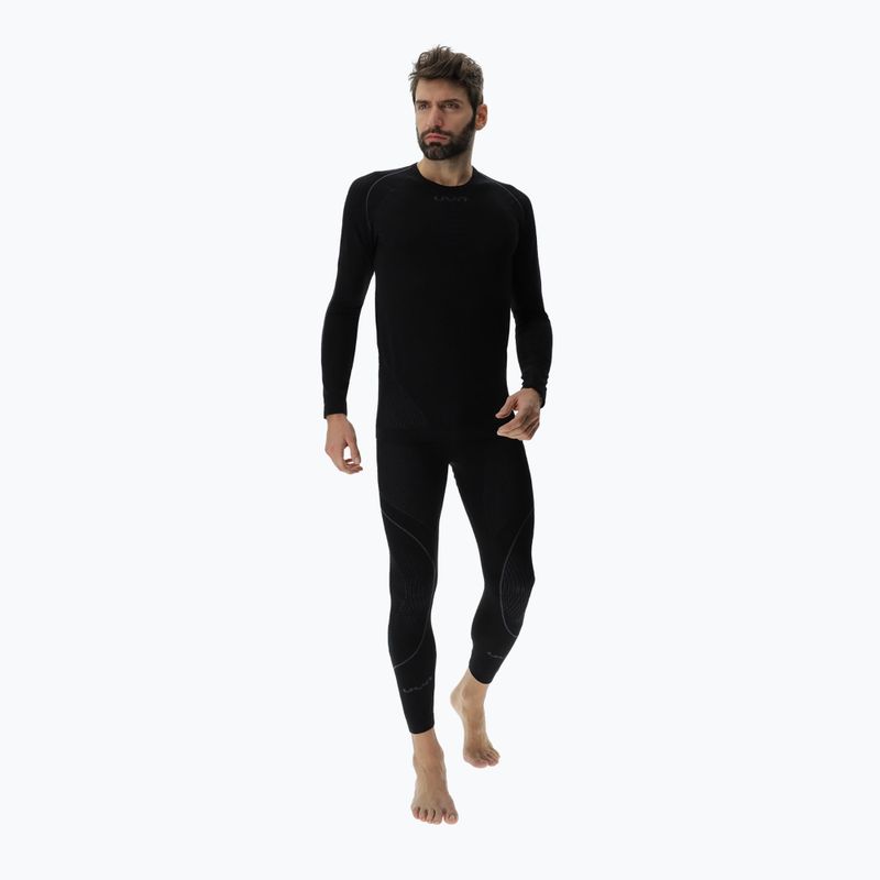 Férfi Termoaktiv pulóver UYN Evolutyon Biotech np black 2