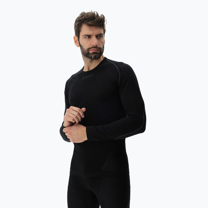 Férfi Termoaktiv pulóver UYN Evolutyon Biotech np black 3