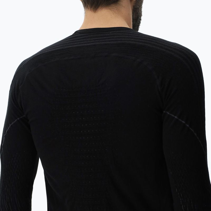 Férfi Termoaktiv pulóver UYN Evolutyon Biotech np black 9