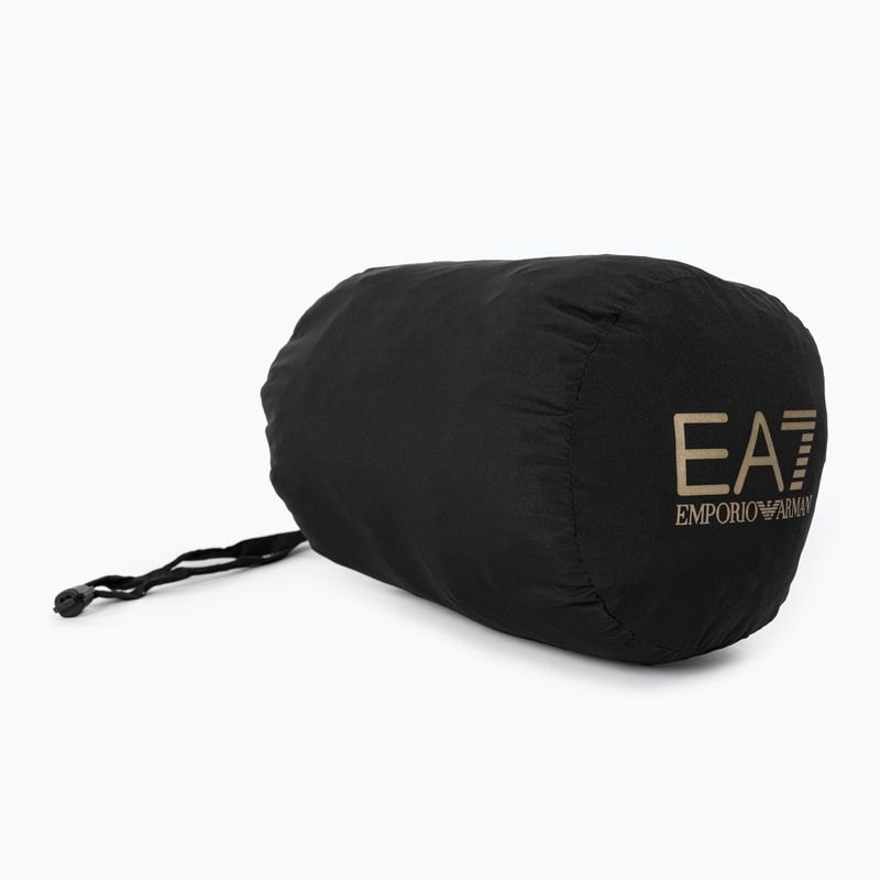 Női dzseki EA7 Emporio Armani Train Core Lady Eco Down Hoodie black/logo light gold 4