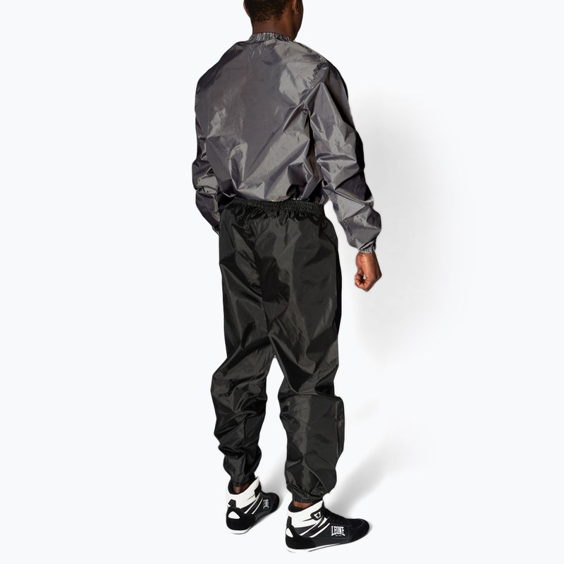 Férfi szauna overall LEONE 1947 Sauna grey/black 2