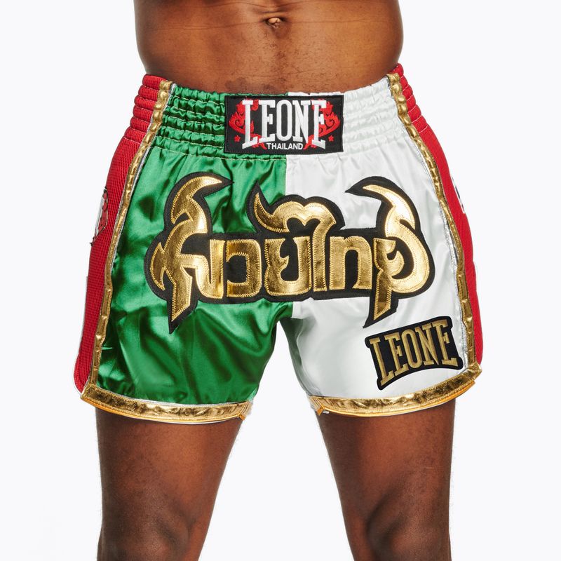 Férfi sportnadrág LEONE 1947 Siam Thai green/white