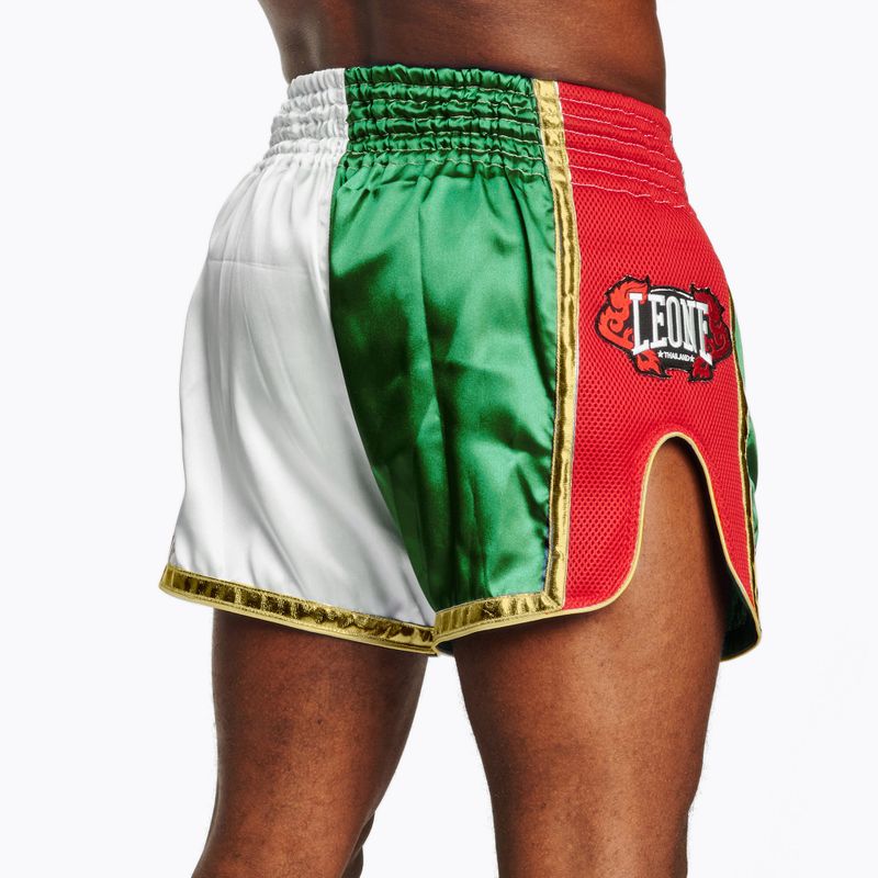 Férfi sportnadrág LEONE 1947 Siam Thai green/white 2