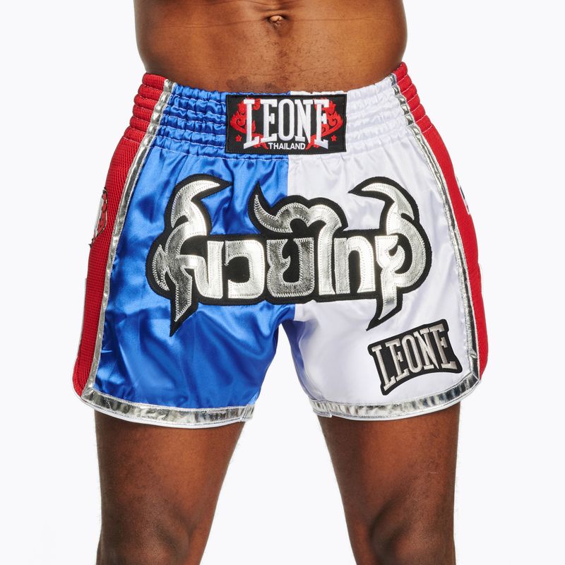 Férfi sportnadrág LEONE 1947 Siam Thai blue/white