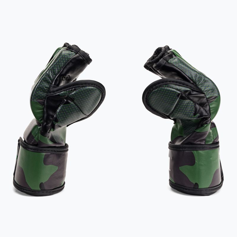 LEONE 1947 Camouflage MMA zöld GP120 grappling kesztyűk 4