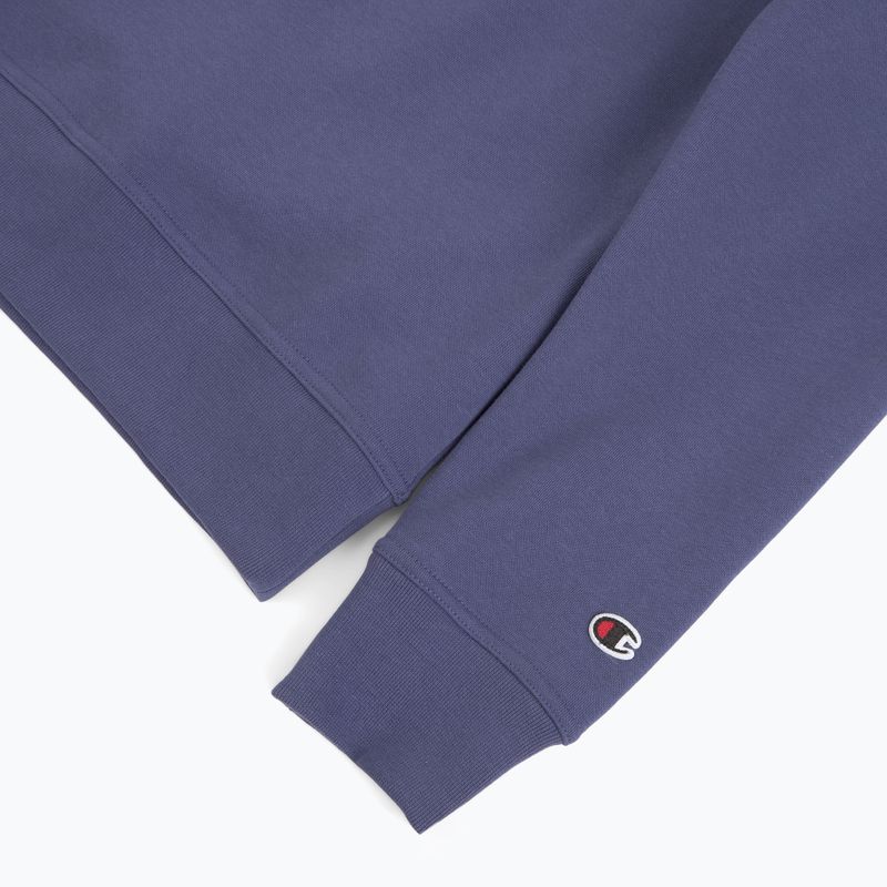 Férfi pulóver Champion 221792 Crewneck Sweatshirt blue 4