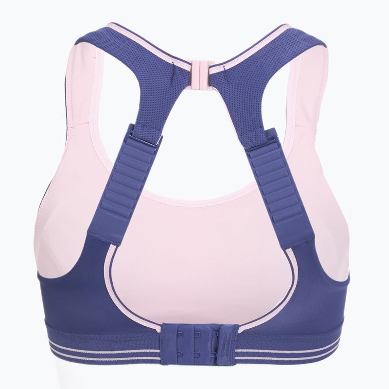 Sportmelltartó Shock Absorber Ultimate Run Bra blue 2