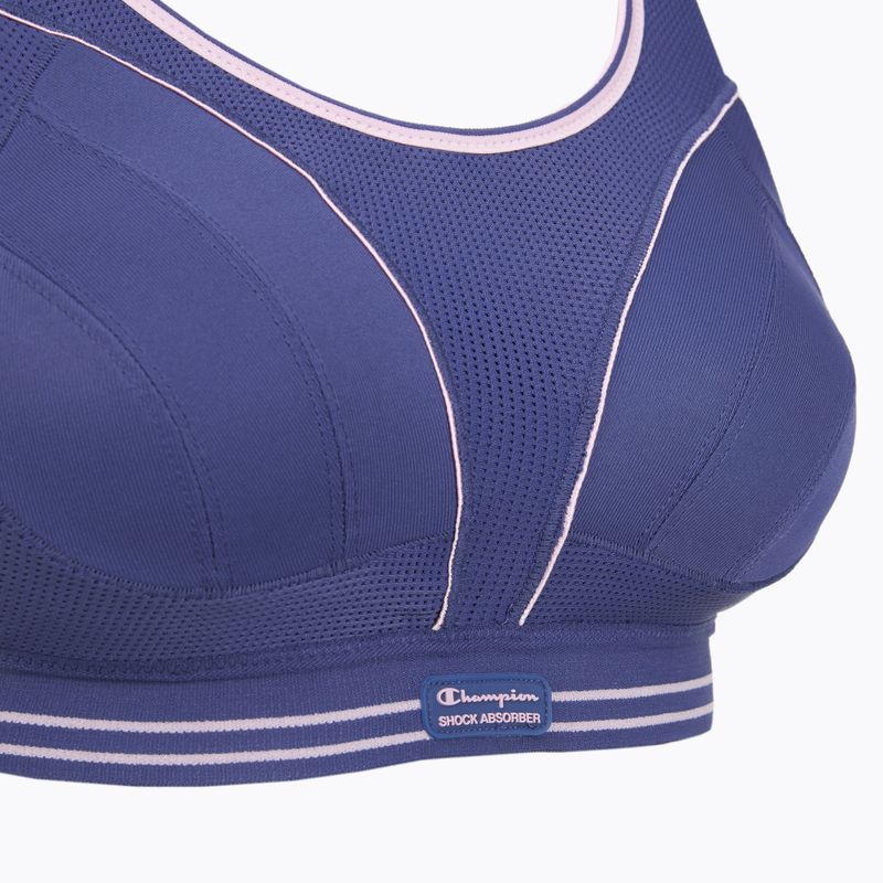 Sportmelltartó Shock Absorber Ultimate Run Bra blue 3