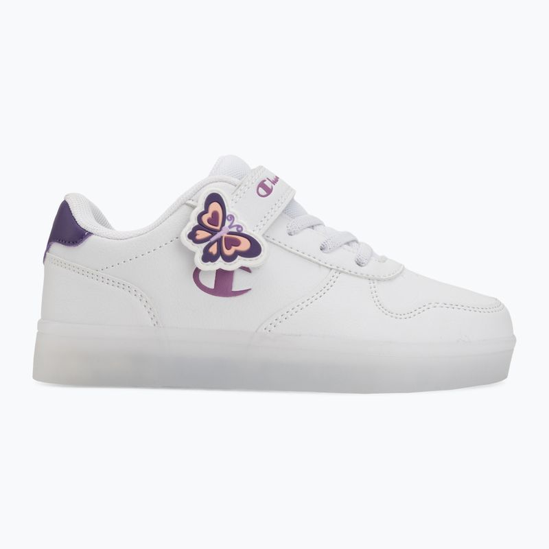 Gyermekcipő Champion GLW G PS Low Cut white/purple 2