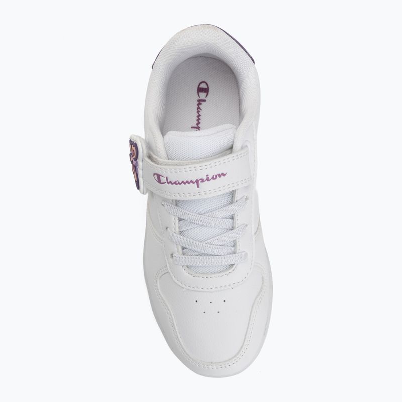 Gyermekcipő Champion GLW G PS Low Cut white/purple 5
