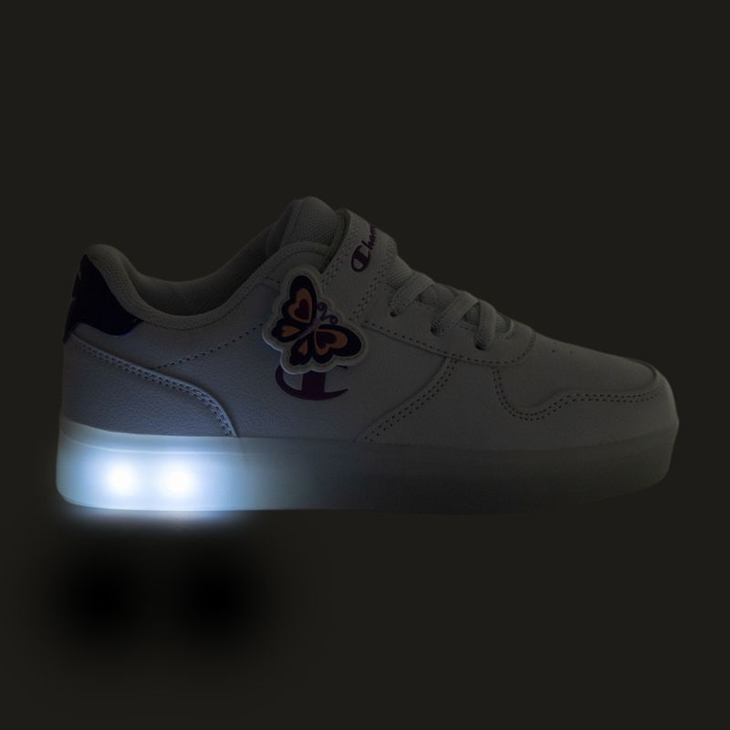 Gyermekcipő Champion GLW G PS Low Cut white/purple 8