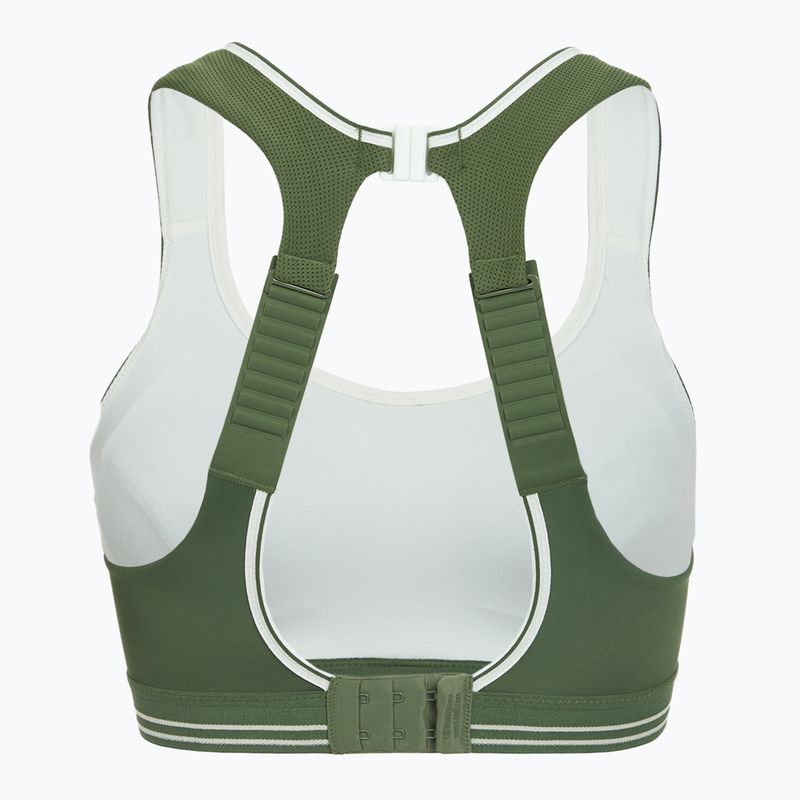 Sportmelltartó Shock Absorber Ultimate Run Bra greyish green 2