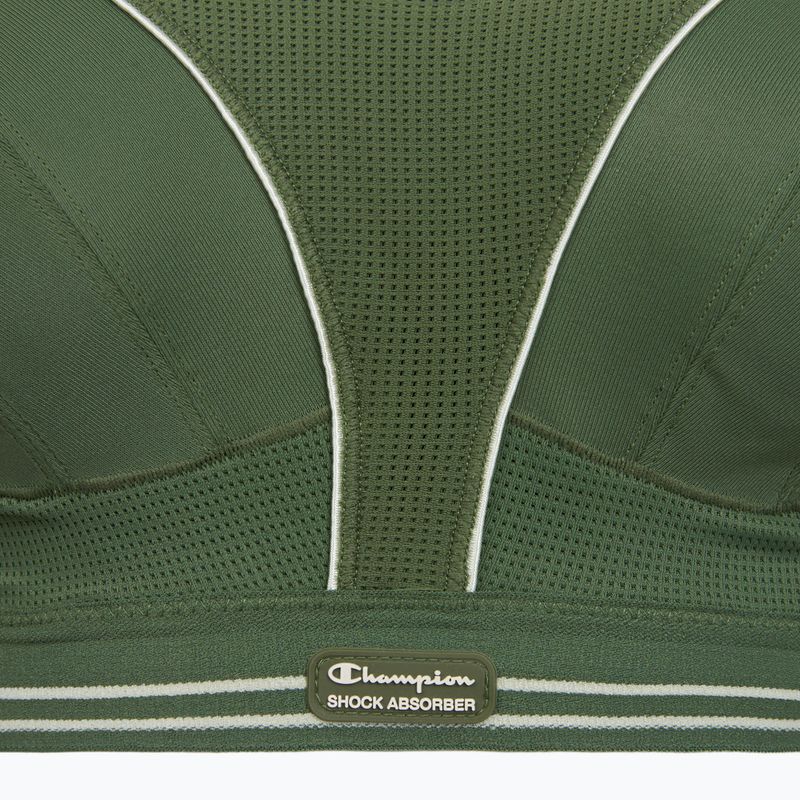 Sportmelltartó Shock Absorber Ultimate Run Bra greyish green 3