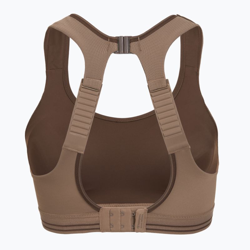 Sportmelltartó Shock Absorber Ultimate Run Bra greyish purple 2