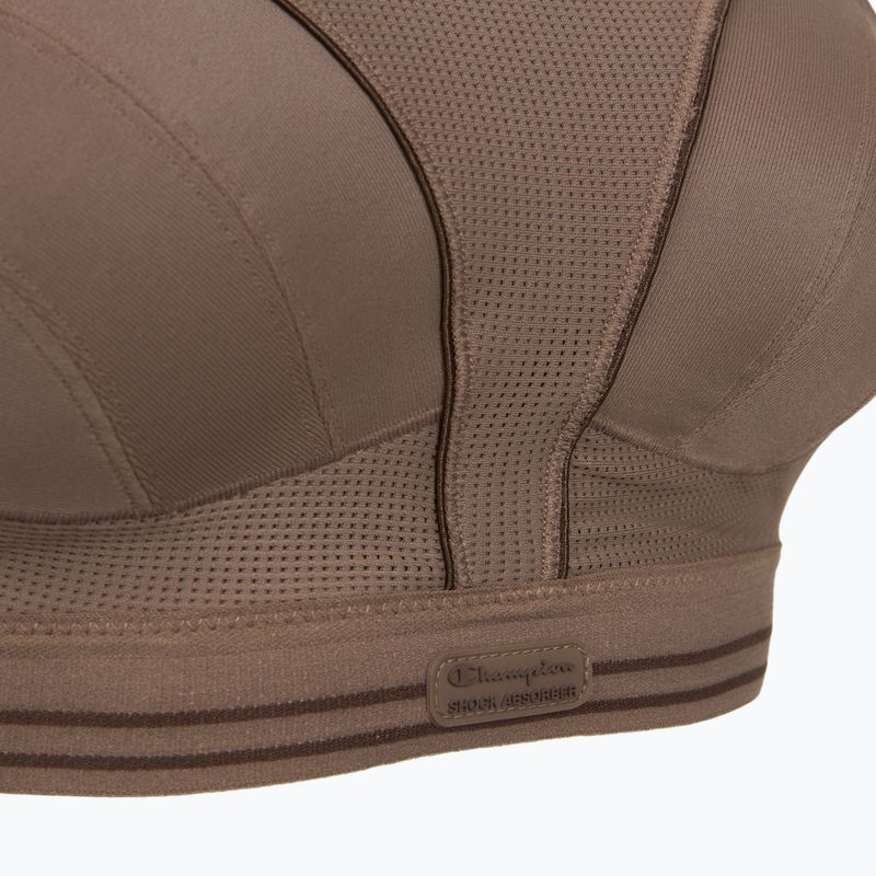 Sportmelltartó Shock Absorber Ultimate Run Bra greyish purple 3