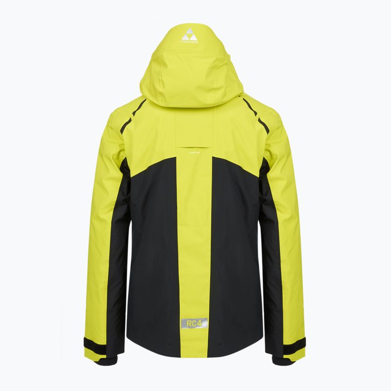 Férfi síkabát Fischer RC4 fisher yellow 2