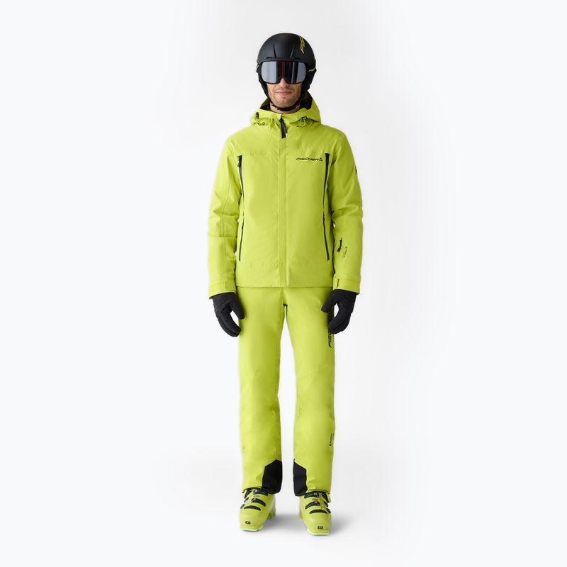 Férfi síkabát Fischer Rush Jacket fischer yellow 2