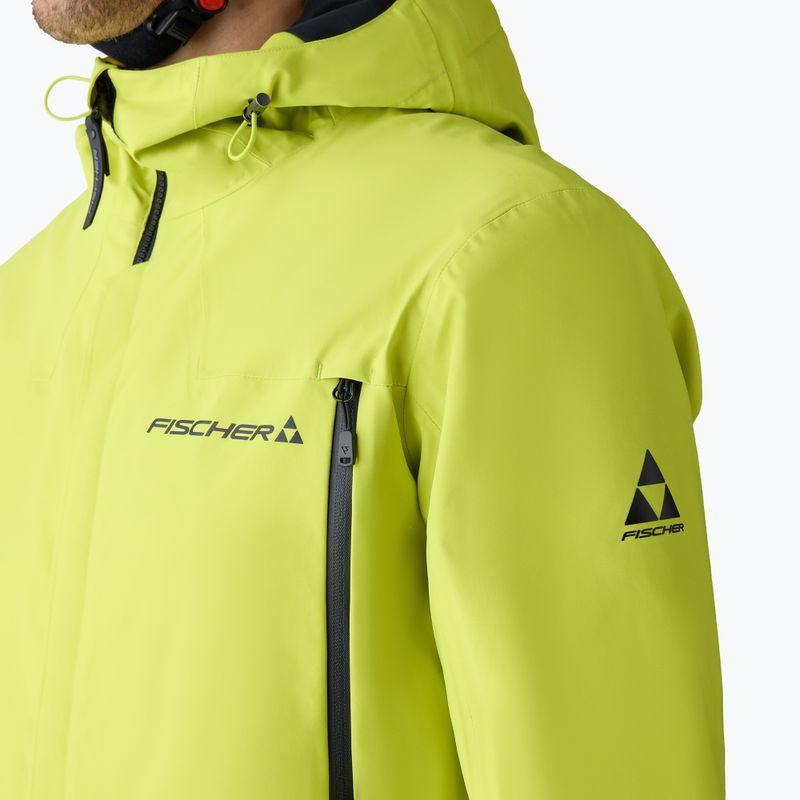 Férfi síkabát Fischer Rush Jacket fischer yellow 4