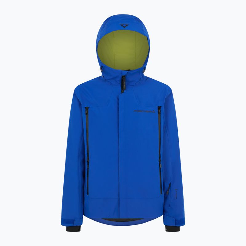 Férfi síkabát Fischer Rush Jacket royal blue 6