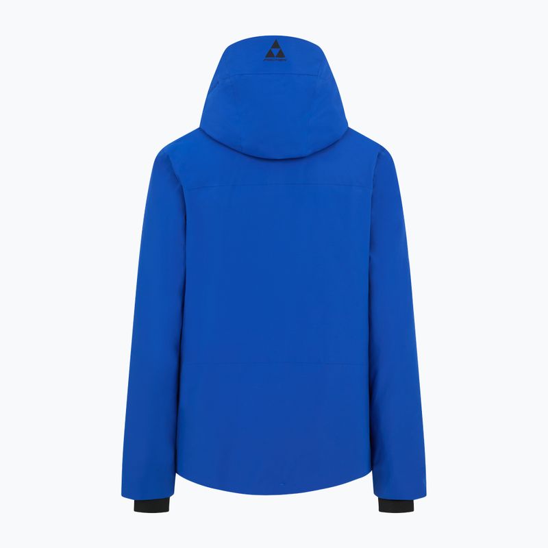 Férfi síkabát Fischer Rush Jacket royal blue 7