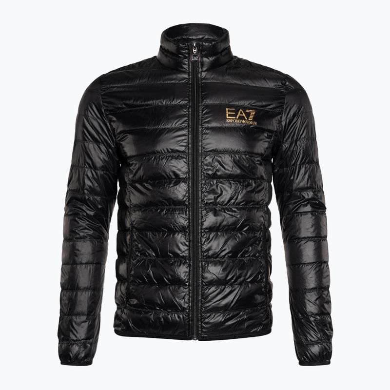 Férfi dzseki EA7 Emporio Armani Train Core ID Down Light black/gold logo 6