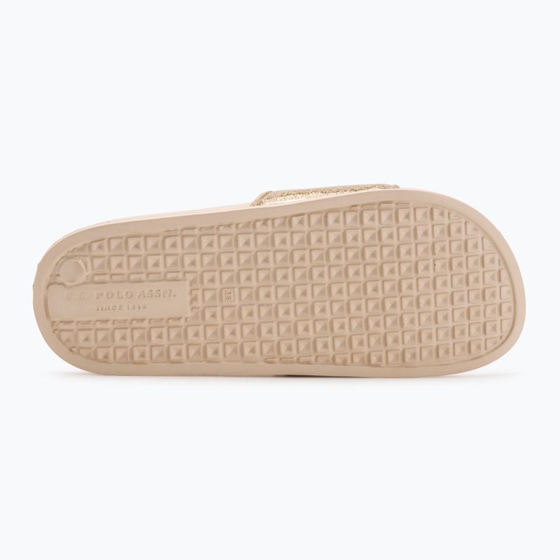 Női flip-flop U.S. Polo Assn. IVY002A arany 4