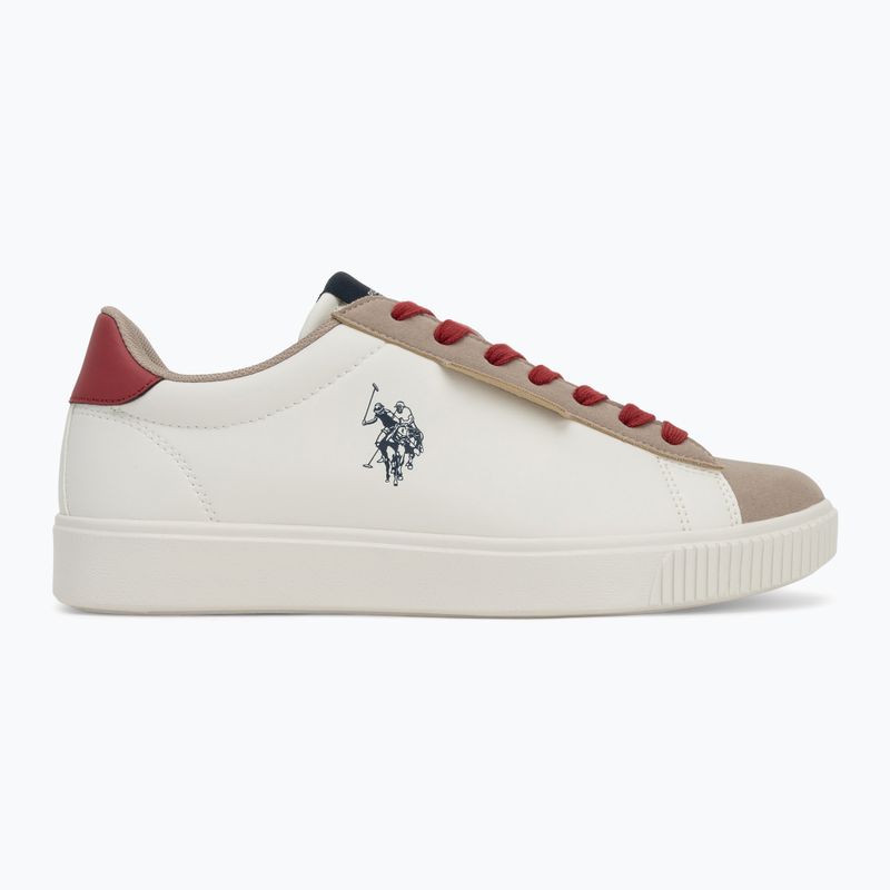 Férfi cipő U.S.Polo Assn TYMES011 fehér/vörös 2
