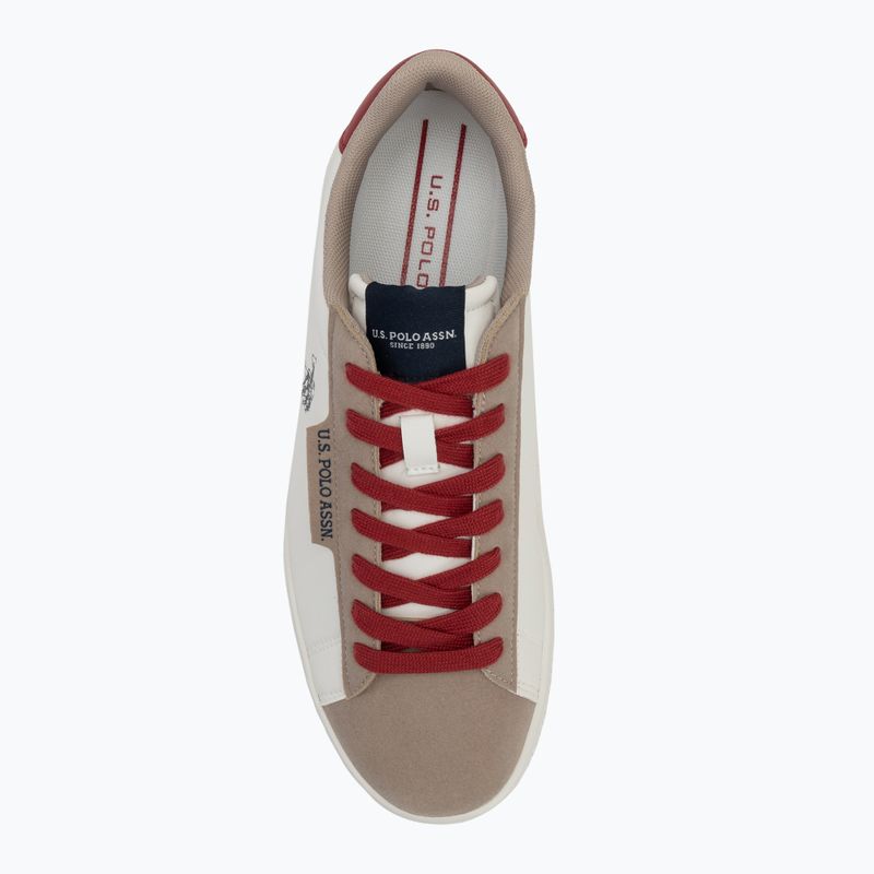 Férfi cipő U.S.Polo Assn TYMES011 fehér/vörös 5