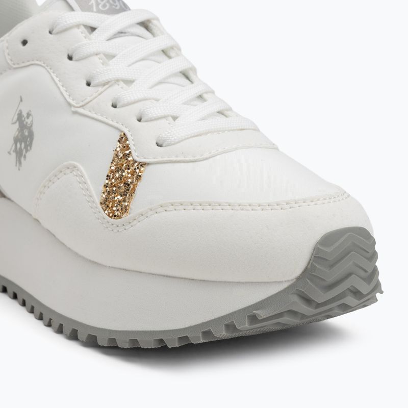 Női cipő U.S. Polo Assn. BAYLE003C fehér/arany 7