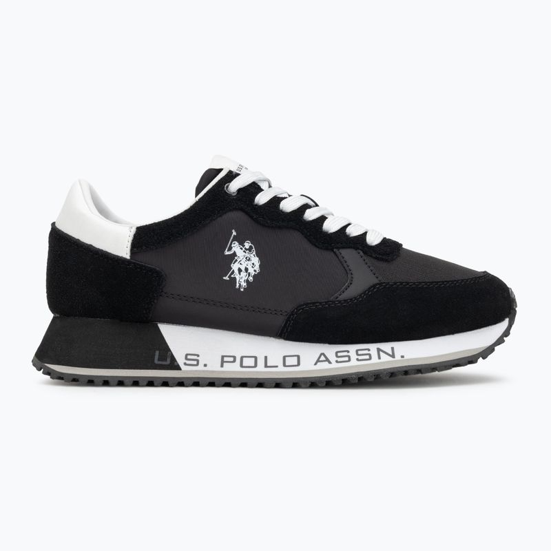 Férfi cipő U.S. Polo Assn. CLEEF006B fekete/fehér 2